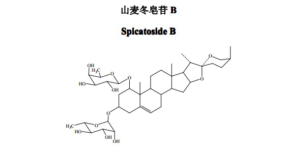 山麦冬皂苷B (SpicatosideB)中药化学对照品