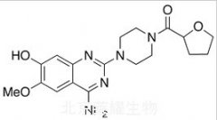 [4-(4-Amino-7-hydroxy-6-methoxy-2-quinazolinyl)-1-piperazinyl](tetrahydro-2-furanyl)methan