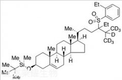 3-O-tert-Butyldimethylsilyl-24-ethyl-24-((2-ethyl)phenylsulfonyl)-cholest-5-ene-3-ol-d7