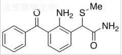 2-Amino-3-benzoyl-α-(methylthio)benzeneacetamide