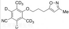 3,5-Dimethyl-4-[3-(3-methyl-5-isoxazolyl)propoxy]-benzonitrile-d8标准品