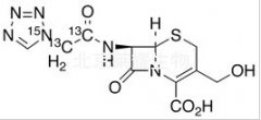 Des[(5-methyl-1,3,4-thiadiazol-2-yl)thio] Cefazolin-3-methanol-13C2,15N
