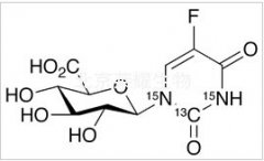 5-Fluorouracil-13C,15N2 N-β-D-Glucuronide