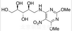 1-Deoxy-1-[(2,6-dimethoxy-5-nitro-4-pyrimidinyl)amino]-D-ribitol