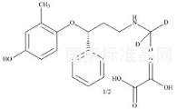 4'-Hydroxy Atomoxetine-d3 Hemioxalate