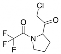 1-[2-(2-Chloroacetyl)pyrrolidin-1-yl]-2,2,2-trifluoroethan-1-one