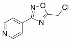 4-[5-(chloromethyl)-1,2,4-oxadiazol-3-yl]pyridine
