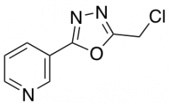3-[5-(chloromethyl)-1,3,4-oxadiazol-2-yl]pyridine