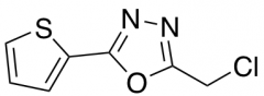 2-(chloromethyl)-5-(thiophen-2-yl)-1,3,4-oxadiazole