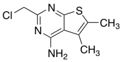 2-(Chloromethyl)-5,6-dimethylthieno[2,3-d]pyrimidin-4-amine