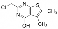 2-(Chloromethyl)-5,6-dimethylthieno[2,3-d]pyrimidin-4(3H)-one