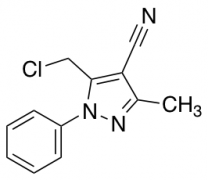 5-(Chloromethyl)-3-methyl-1-phenyl-1H-pyrazole-4-carbonitrile