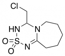 4-(Chloromethyl)-3H,4H,6H,7H,8H,9H,10H-2lambda6-[1,2,4,6]thiatriazino[4,3-a]azepine-2,2-di