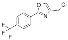 4-(Chloromethyl)-2-[4-(trifluoromethyl)phenyl]-1,3-oxazole