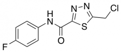 5-(Chloromethyl)-N-(4-fluorophenyl)-1,3,4-thiadiazole-2-carboxamide