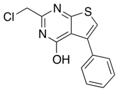 2-(Chloromethyl)-5-phenyl-3H,4H-thieno[2,3-d]pyrimidin-4-one