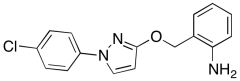 2-[[[1-(4-Chlorophenyl)-1H-pyrazol-3-yl]oxy]methyl]benzenamine