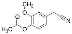 4-(cyanomethyl)-2-methoxyphenyl acetate