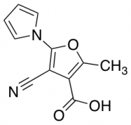 4-cyano-2-methyl-5-(1H-pyrrol-1-yl)furan-3-carboxylic Acid