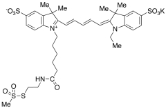 Cyanine 5 Monofunctional MTSEA Dye, Potassium Salt