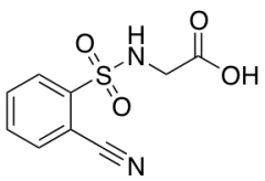 2-(2-Cyanobenzenesulfonamido)acetic Acid