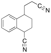4-(2-Cyanoethyl)-1,2,3,4-tetrahydronaphthalene-1-carbonitrile