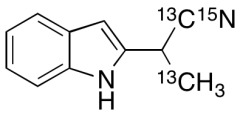 2-(1-Cyanoethyl)indole-13C215N