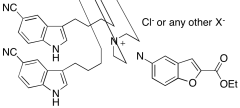 N-(5-Cyano-1H-indol-3-yl)butyl Vilazodone Acid Ethyl Ester Piperazinium Salt