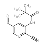 N-(2-Cyano-5-formylpyridin-3-yl)pivalamide