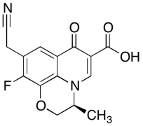(3S)-9-(Cyanomethyl)-2,3-dihydro-10-fluoro-3-methyl-7-oxo-7H-pyrido[1,2,3-de]-1,4-benzoxaz