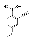2-Cyano-4-methoxyphenylboronic acid