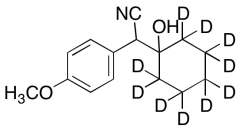 1-(Cyano-(4-methoxyphenyl)ethyl)cyclohexanol-d10