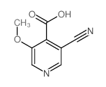 3-Cyano-5-methoxyisonicotinic acid