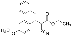 &alpha;-​Cyano-​&beta;-​(4-​methoxyphenyl)​-benzenebutanoic Acid Ethyl Ester