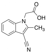 (3-cyano-2-methyl-1H-indol-1-yl)acetic Acid