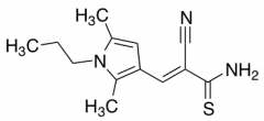 2-Cyano-3-(2,5-dimethyl-1-propyl-1H-pyrrol-3-yl)prop-2-enethioamide