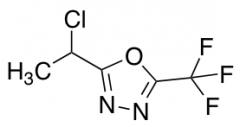 2-(1-chloroethyl)-5-(trifluoromethyl)-1,3,4-oxadiazole