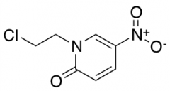 1-(2-chloroethyl)-5-nitro-1,2-dihydropyridin-2-one
