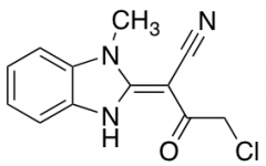 4-Chloro-2-[(2E)-1-methyl-2,3-dihydro-1H-1,3-benzodiazol-2-ylidene]-3-oxobutanenitrile