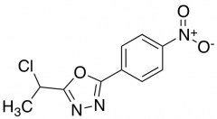 2-(1-Chloroethyl)-5-(4-nitrophenyl)-1,3,4-oxadiazole