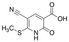 5-cyano-6-(methylsulfanyl)-2-oxo-1,2-dihydropyridine-3-carboxylic Acid