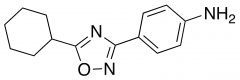4-(5-Cyclohexyl-1,2,4-oxadiazol-3-yl)aniline
