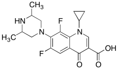 1-Cyclopropyl-7-(3,5-dimethyl-1-piperazinyl)-6,8-difluoro-1,4-dihydro-4-oxo-3-quinolinecar