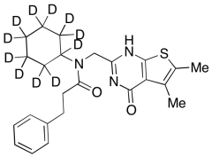 N-​Cyclohexyl-​N-​[(1,​4-​dihydro-​5,​6-​dimethyl-​4-​oxothieno[2,​3-​