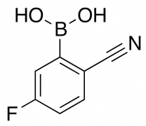 2-Cyano-5-fluorophenylboronic acid