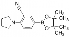 3-Cyano-4-pyrrolidinophenylboronic acid pinacol ester