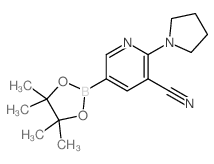 3-Cyano-2-pyrrolidinopyridine-5-boronic acid, pinacol ester