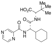 (2S)-2-Cyclohexyl-N-(2-pyrazinylcarbonyl)glycyl-3-methyl-L-valine