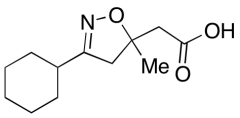 3-Cyclohexyl-4,5-dihydro-5-methyl-5-isoxazolyl Acetic Acid