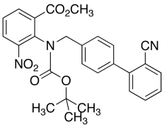 2-[[(2'-Cyano[1,1'-biphenyl]-4-yl)methyl][(1,1-dimethylethoxy)carbonyl]amino]-3-nitrobenzo